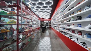 Village Sneaker Themed Gallery Boutique - Image 1
