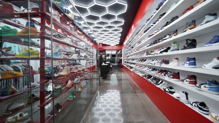 Village Sneaker Themed Gallery Boutique - Image 1