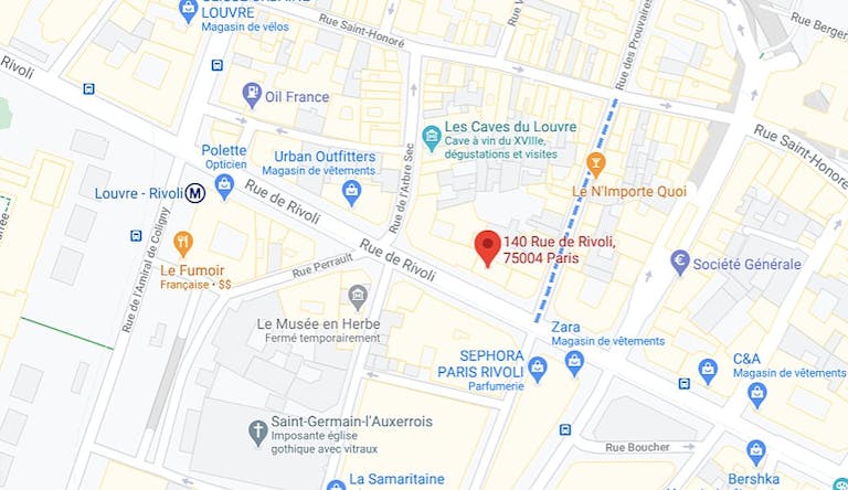 Prime Location Boutique on Rue de Rivoli - Image 0