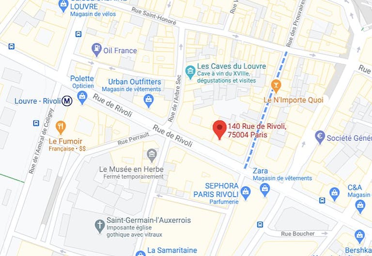 Prime Location Boutique on Rue de Rivoli - Image 0