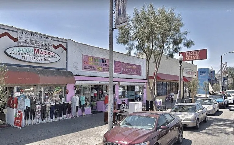 Prime Los Angles storefront-pop-up store on busy Florence Avenue - Image 1