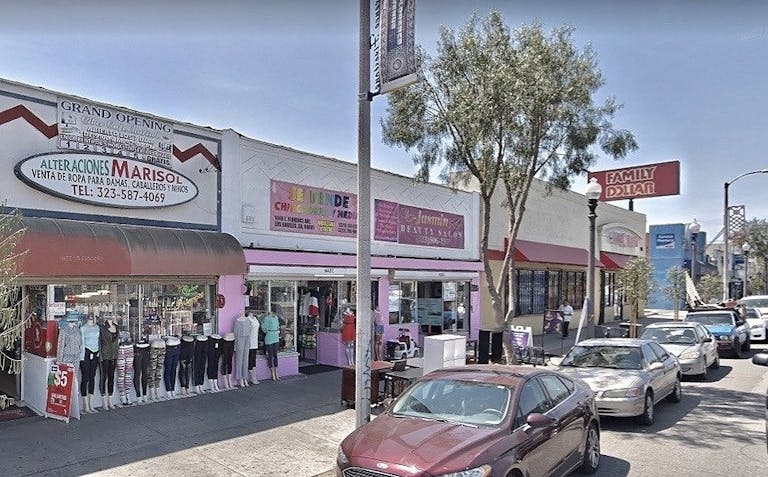 Prime Los Angles storefront-pop-up store on busy Florence Avenue - Image 1