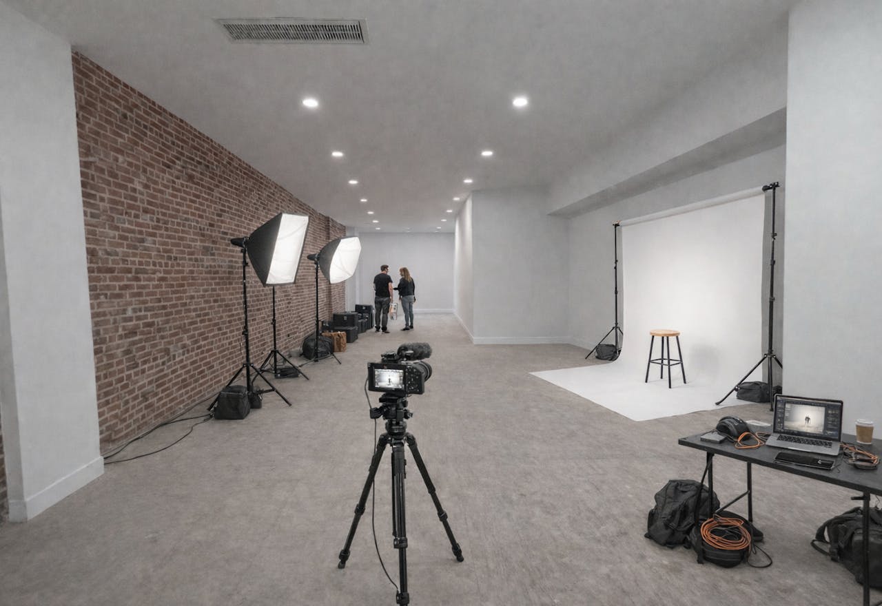 Bright Street-Level Studio with 14ft Ceilings and Full Glass Front — Photo, Video, Content | Downtown Manhattan - Image 0