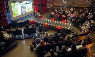Gorgeous Space with moveable Seats and Red Velvet Curtains - Image 4