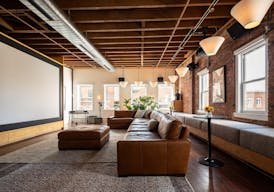 Comfortable and Chic Screening Room - Image 3