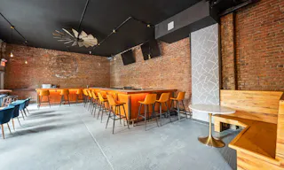 Spacious, Private Luxe Lounge w/ Exposed Brick & Woodwork - Image 1