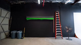 CYC Wall ground North Hollywood film studio green screen tech blue backdrops - Image 5