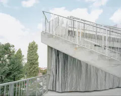 Brutalist Event & Retail Space with Rooftop and Garden - Image 3