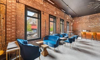 Spacious, Private Luxe Lounge w/ Exposed Brick & Woodwork - Image 7