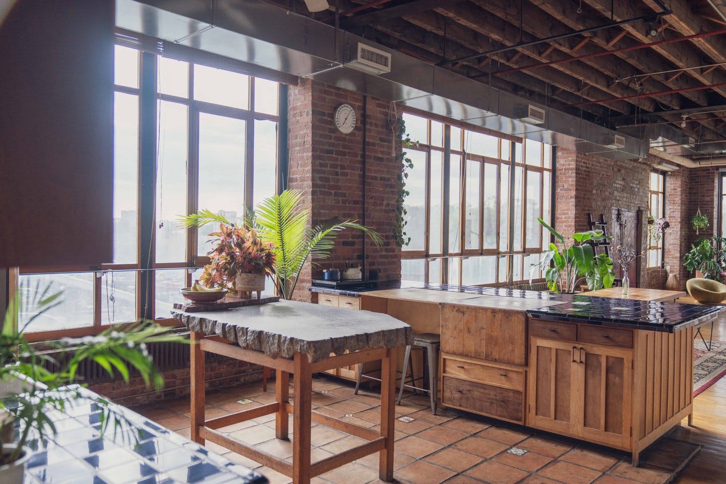 1,700 Sq Ft Industrial Corner Loft and Photo Studio in Brooklyn
