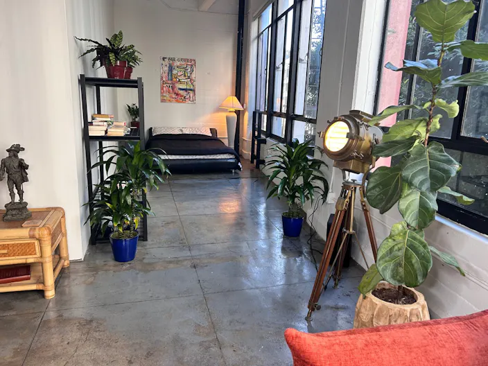 Modern Bohemian Artist Lounge and Event Space with Rooftop Access in DTLA - Image 3