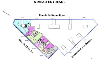 Block of 6 Boutiques Shop for Rent - Marseille Rue de la R�publique - Image 7