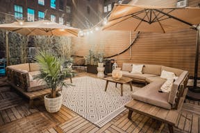 Upscale Loft on 5th with Furnished Rooftop & Fireplace, Sound System, Custom Lighting, Kitchen & Staff Provided - Image 18