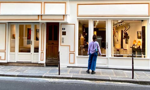 Boutique galerie d'art dans le marais - Image 0