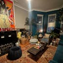 Gorgeous Old School Brooklyn Apt with giant windows / maple black and white floors / molding / full of art and live plants