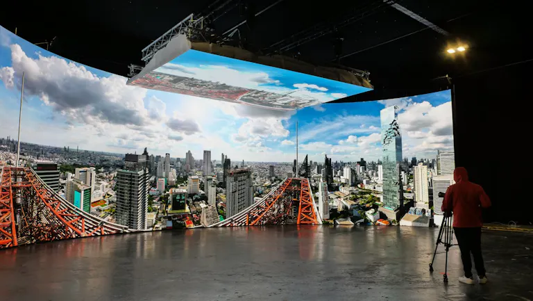 Studio LED plateau virtuel - Image 1