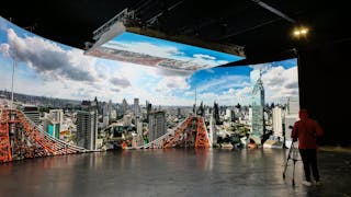Studio LED plateau virtuel - Image 1