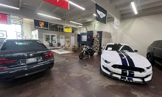 Luxury Car Dealership in Warehouse Space - Image 2