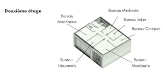 Bureau privatif et acc�s aux communs, dans un immeuble d'architecte au coeur des Chartrons � Bordeaux - 19M2 - Image 16