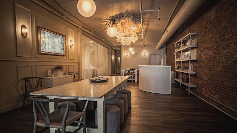 Upscale Loft on 5th with Furnished Rooftop & Fireplace, Sound System, Custom Lighting, Kitchen & Staff Provided - Image 1