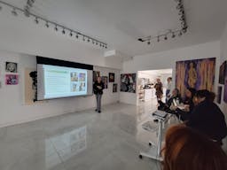 Stunning All White Marbled Gallery - Image 5