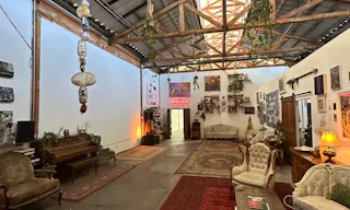 Contemporary Art Gallery with Living Room - Image 6