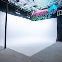 CYC Wall ground North Hollywood film studio green screen tech blue backdrops