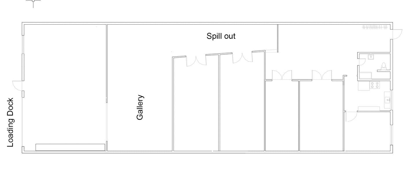 1,600 Square Foot Gallery and Photoshoot Space in Los Angeles