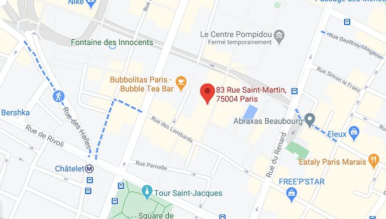 Boutique Shop Busy Area Rue Saint-Martin - Image 1