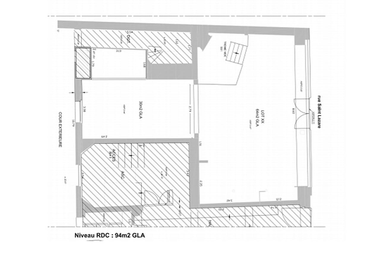 Boutique Shop Prime Location Rue Saint-Lazare - Image 2