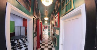 Black Box Warehouse w/ Grid System (Rain System, Seamless Backdrops, Props, Equipment, Furniture) - Image 6