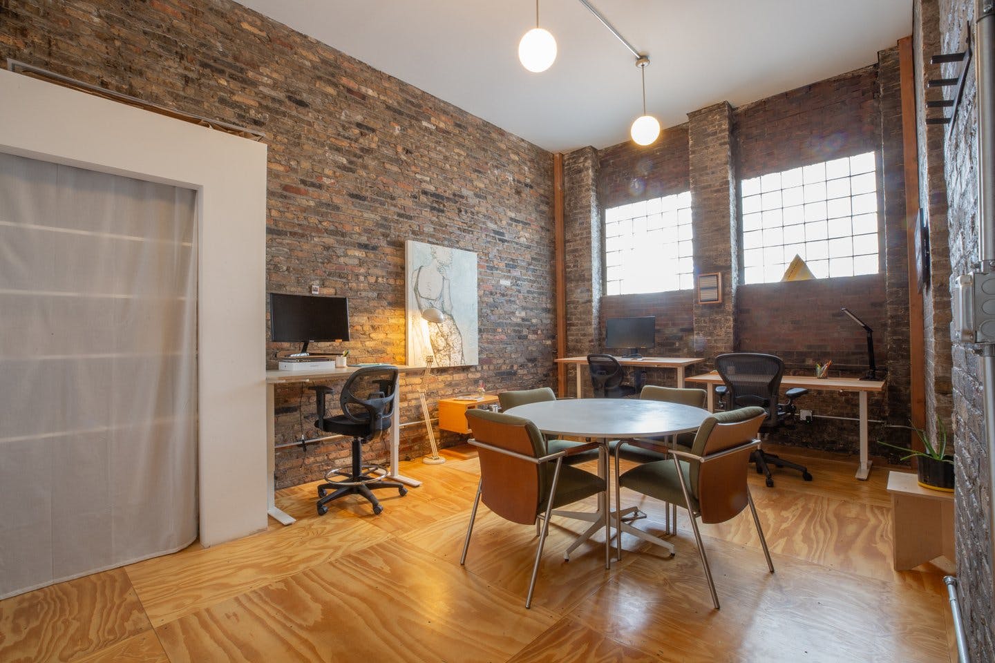 Private Office in Creative Industrial Loft, Chicago