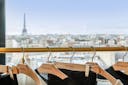 Showroom mode avec vue Tour Eiffel – Paris 17 – 195m² lumineux