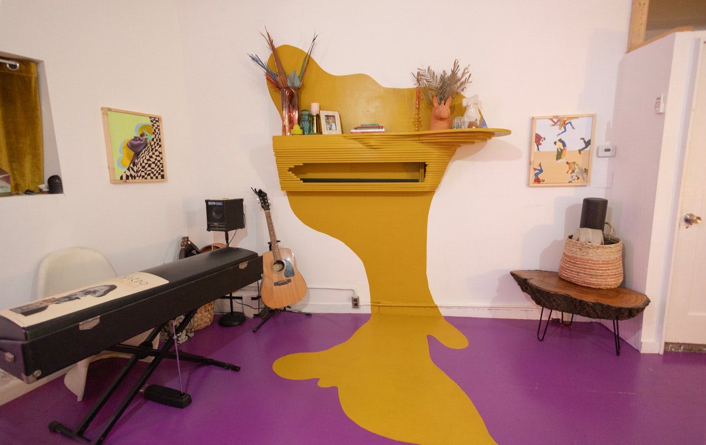 Colorful Spacious Garden Apartment in Red Hook, Brooklyn