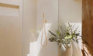 Minimal Mediterranean Japandi Inspired Craftsman Home - Image 29