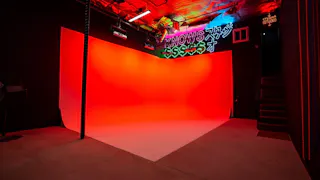 CYC Wall ground North Hollywood film studio green screen tech blue backdrops - Image 6