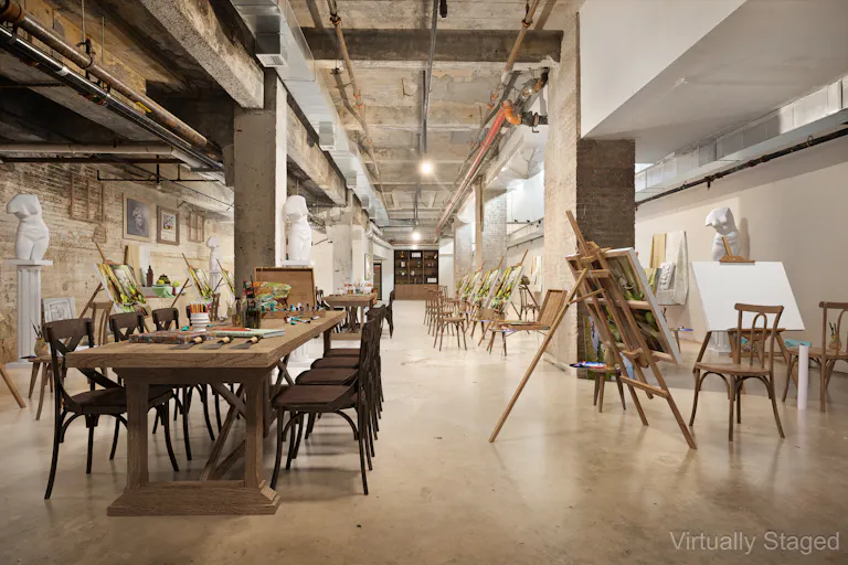 Unique 6,600 Sq Ft Lower Level Space | 37 Bridge St - Image 1