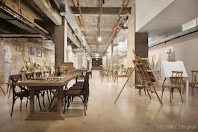 Unique 6,600 Sq Ft Lower Level Space | 37 Bridge St - Image 1