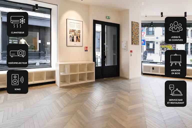 Galerie-Restaurant au coeur du Marais  - Image 0