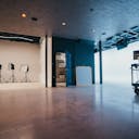 Luxurious, ground-level Soundstage with gorgeous lounge, large garage door and private parking
