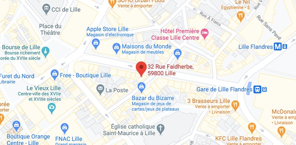 Prime Location Boutique on Rue Faidherbes, Lille