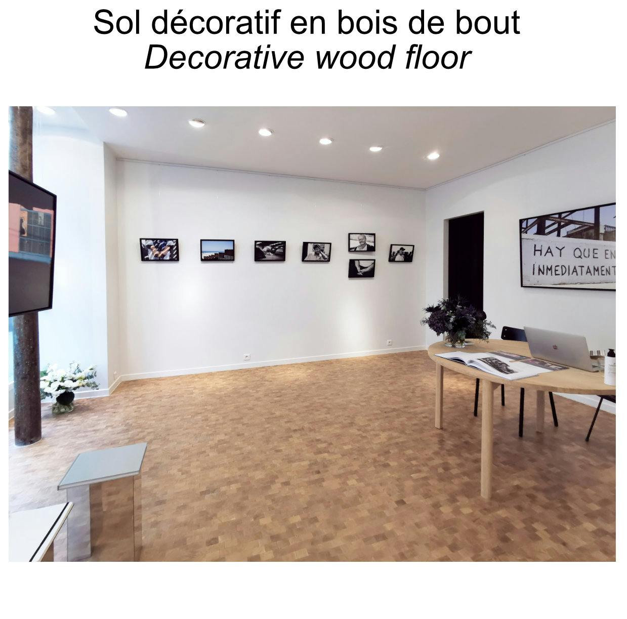 Modern 37 sqm Gallery and Showroom in Le Marais