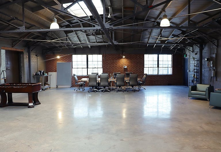 Industrial Vintage Warehouse Space with Contemporary Office zone - Image 1