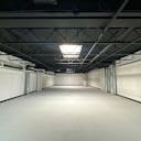 2 floor Big white open space with lights