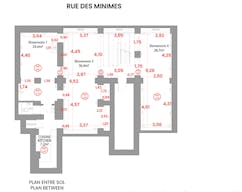 Large Fashion Showroom Rue des Minimes - Image 19