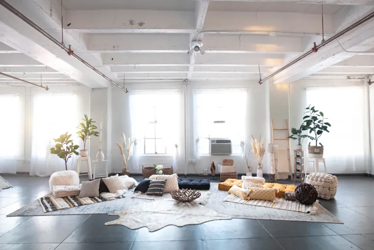 DTLA open space studio divided into 3 spaces- Tipi & Moroccan Lounge Decor 3,500sf - Image 2